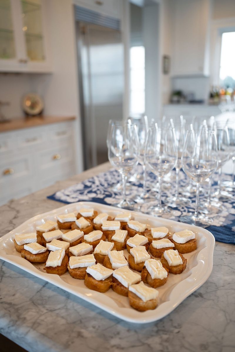 Fresh ingredients prep