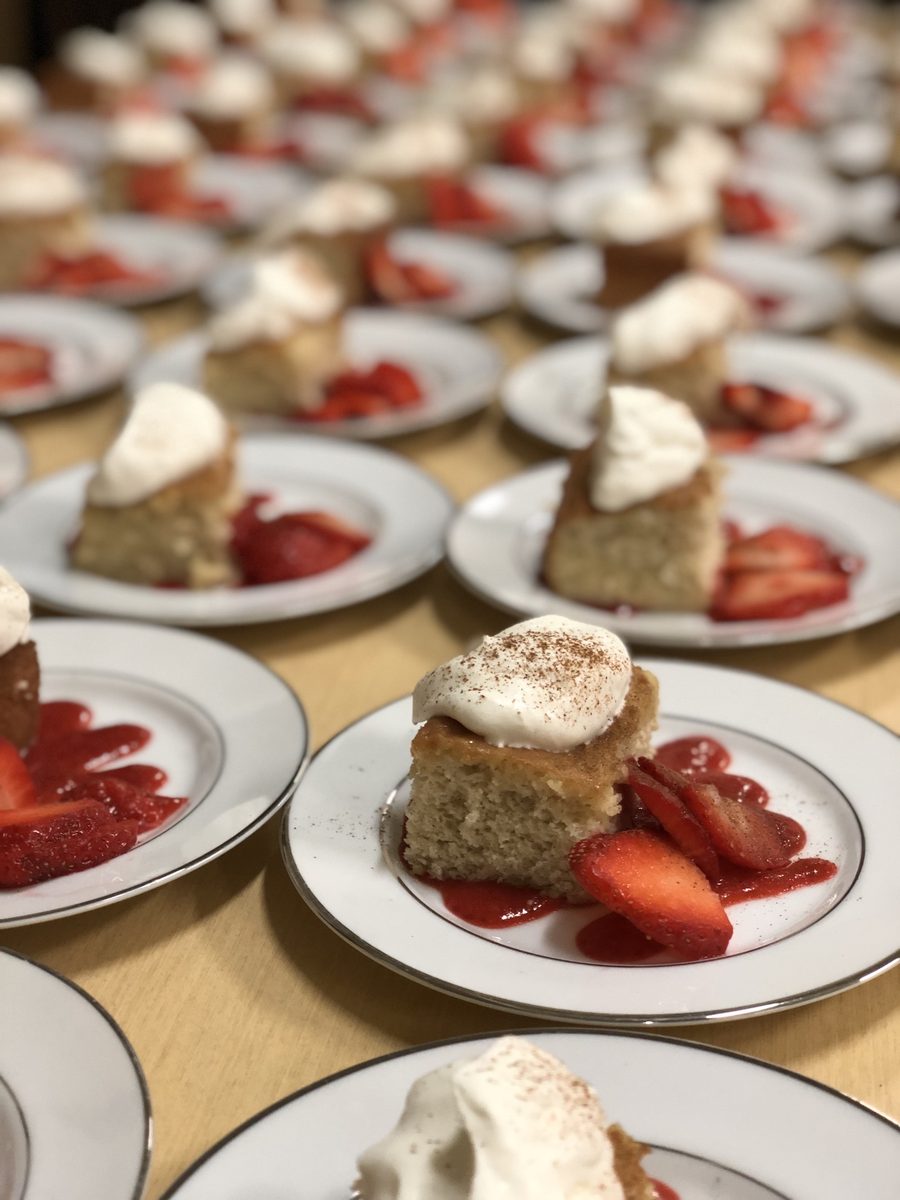 Fresh local ingredients