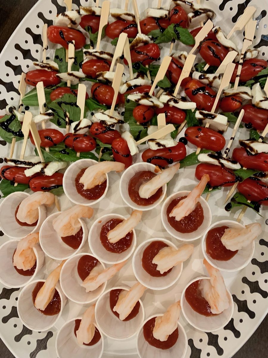 Catering spread